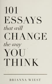 Book cover for 101 Essays That Will Change The Way You Think